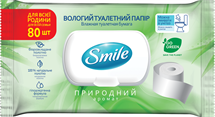 Влажная туалетная бумага Smile Family для взрослых 80 шт.