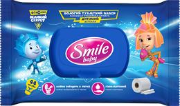 Smile The Fixies wet toilet paper 44pcs.